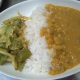 素朴なダルカレー